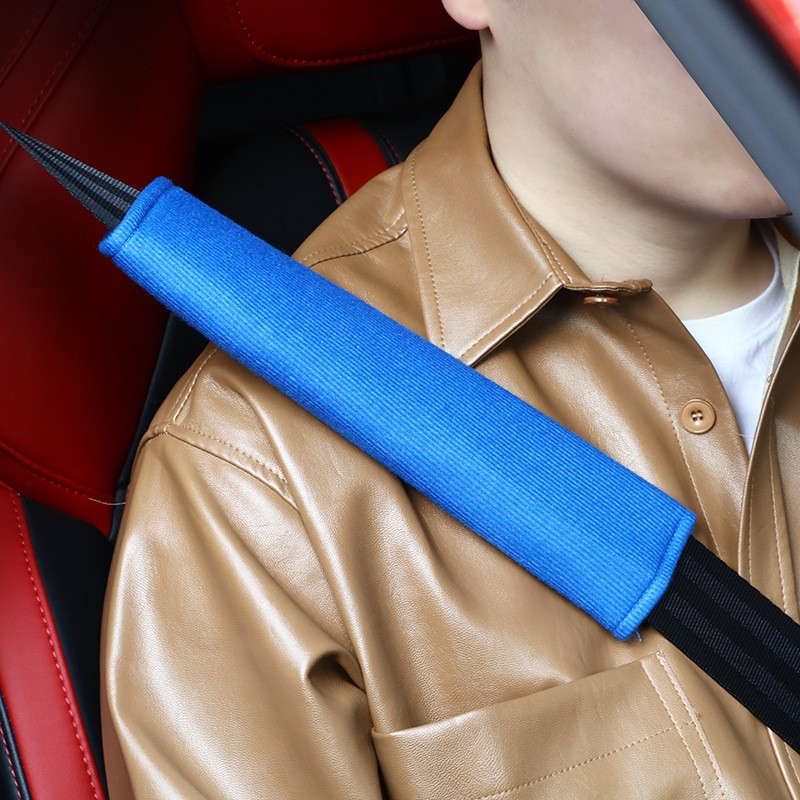 Soft Ice Silk Safety Belt Shoulder Sleeve for Comfortable Driving