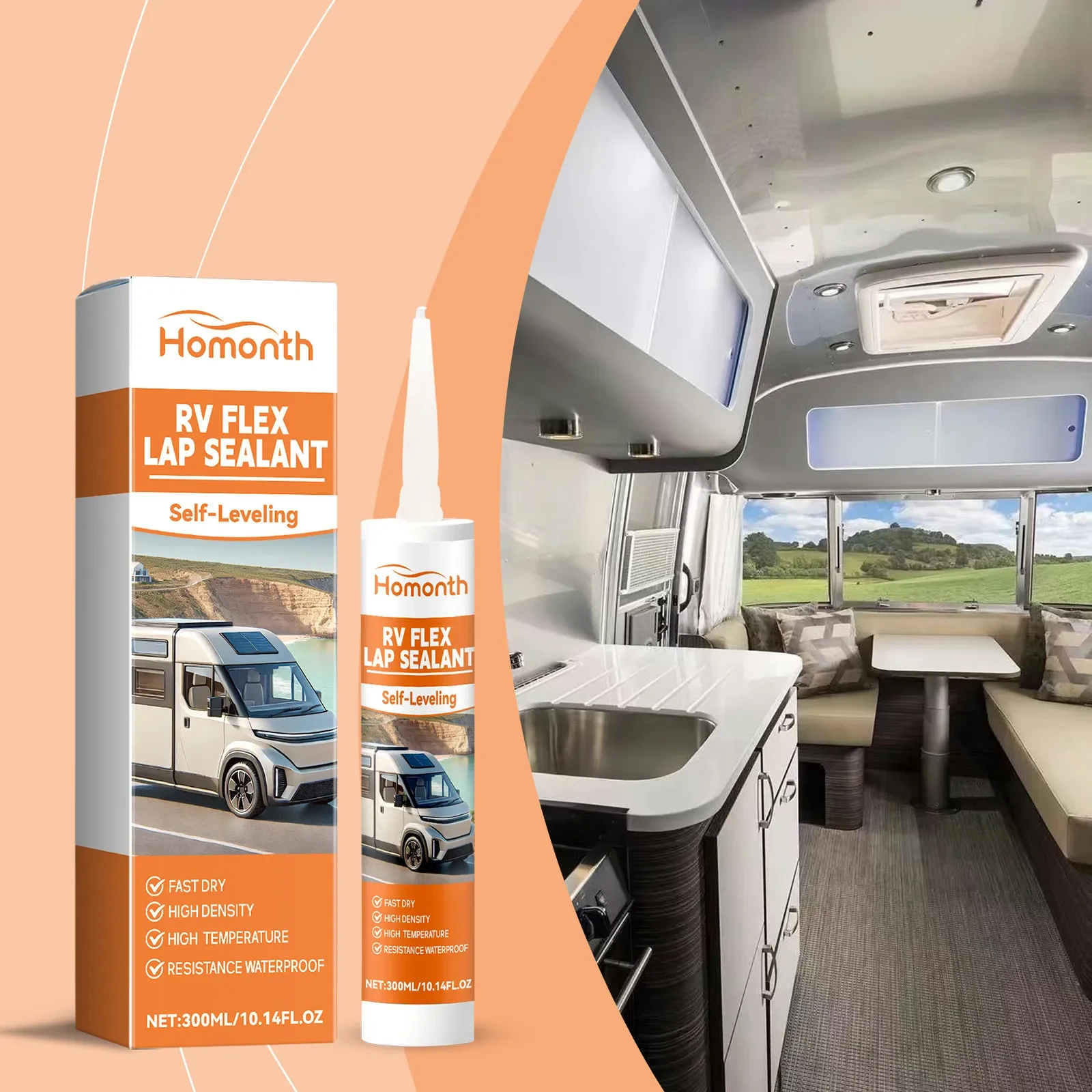 Premium RV Sealant for Durable Waterproof Bonding & Repair