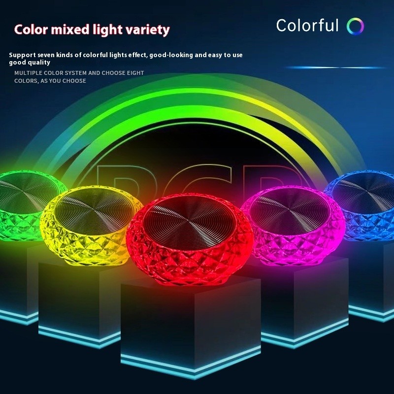 Creative USB Car Ambient Light with 7 Color Mood Lighting Modes