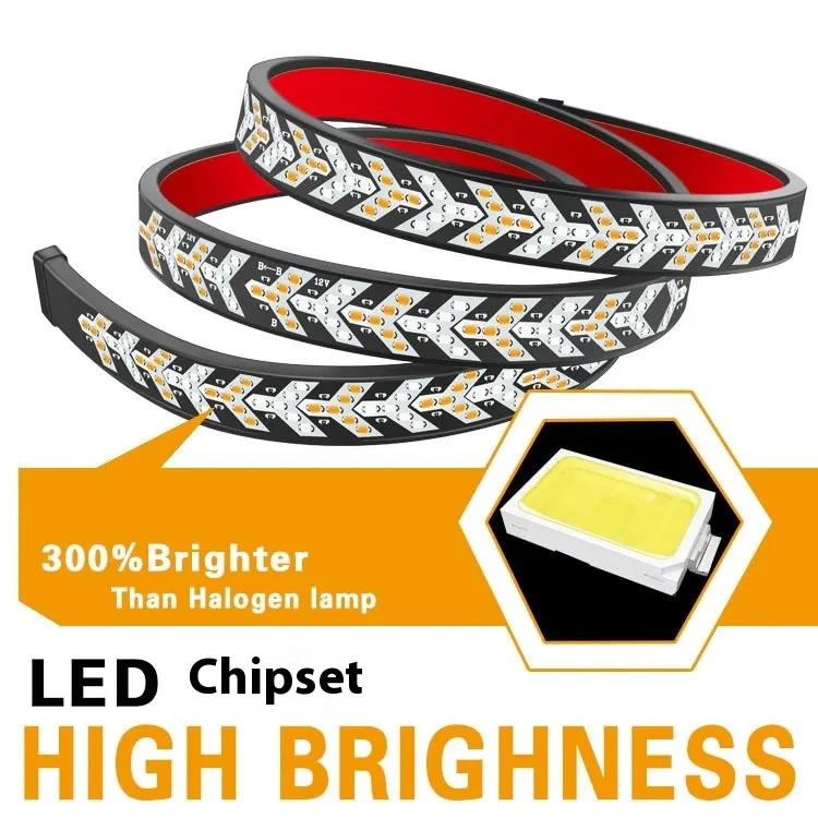 60-inch Pickup LED Light Bar with 48-inch Fishbone Taillight