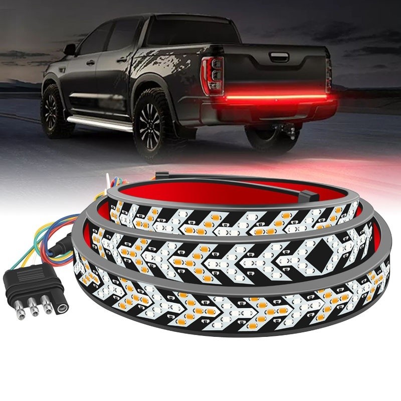 60-inch Pickup LED Light Bar with 48-inch Fishbone Taillight