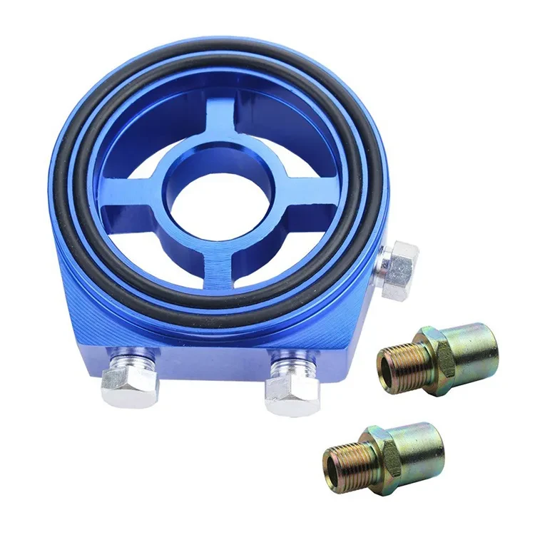 Aluminum Alloy Oil Cake Adapter β Engine Cooling & Performance Boost
