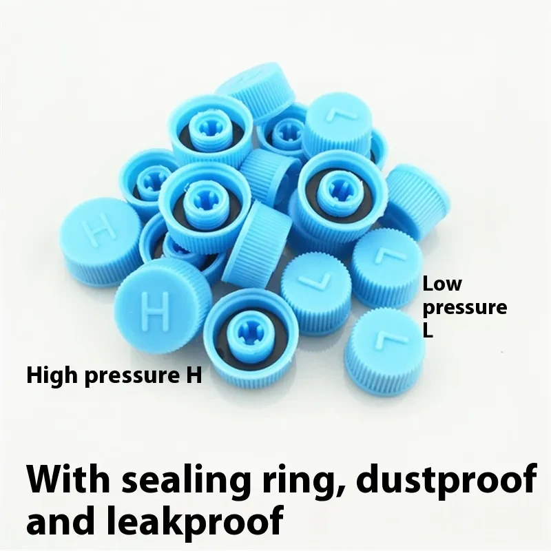 Car AC Valve Core Cover 134a – High & Low Pressure Protection