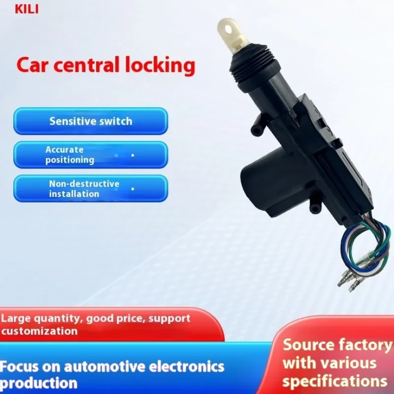 High-Temperature Straight Lock Motor for Central Locking Systems