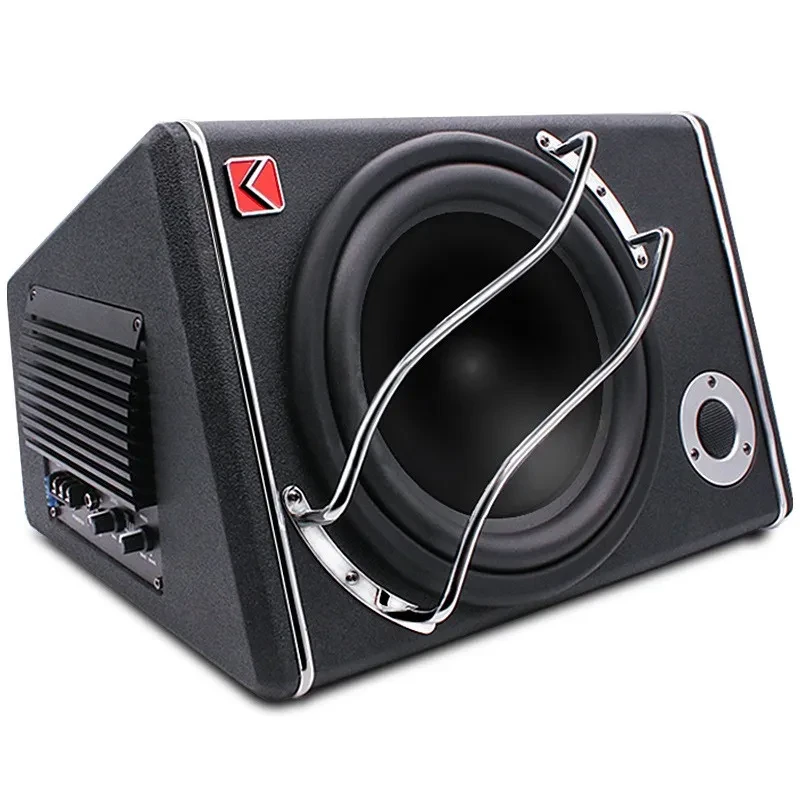 High-Impact 10" Car Subwoofer Box for Deep Bass Performance