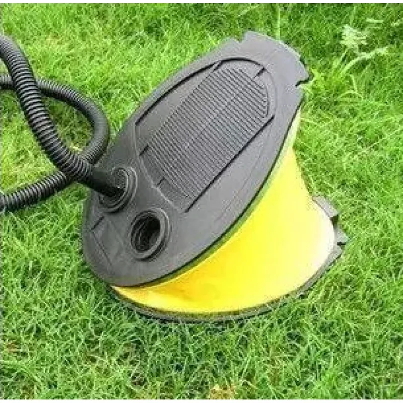 Hands-Free Pedal Air Pump for Bikes, Cars & Sports Gear