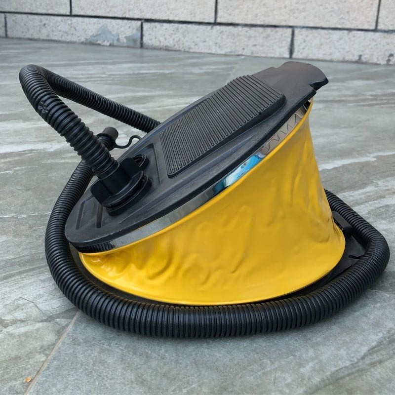 Hands-Free Pedal Air Pump for Bikes, Cars & Sports Gear