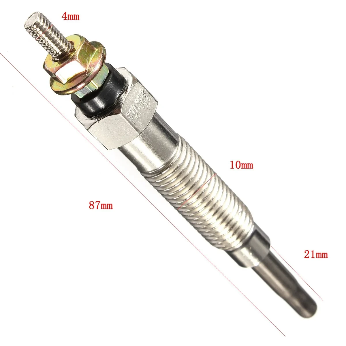 4-Piece Diesel Glow Plug Set for Mitsubishi 4M40 Engines