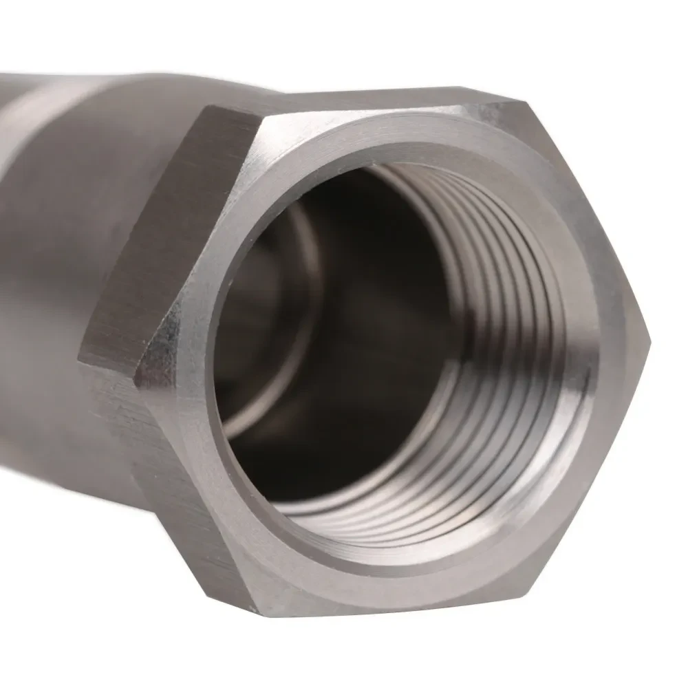 Stainless Steel O2 Sensor Adapter for Engine Check Light Repair