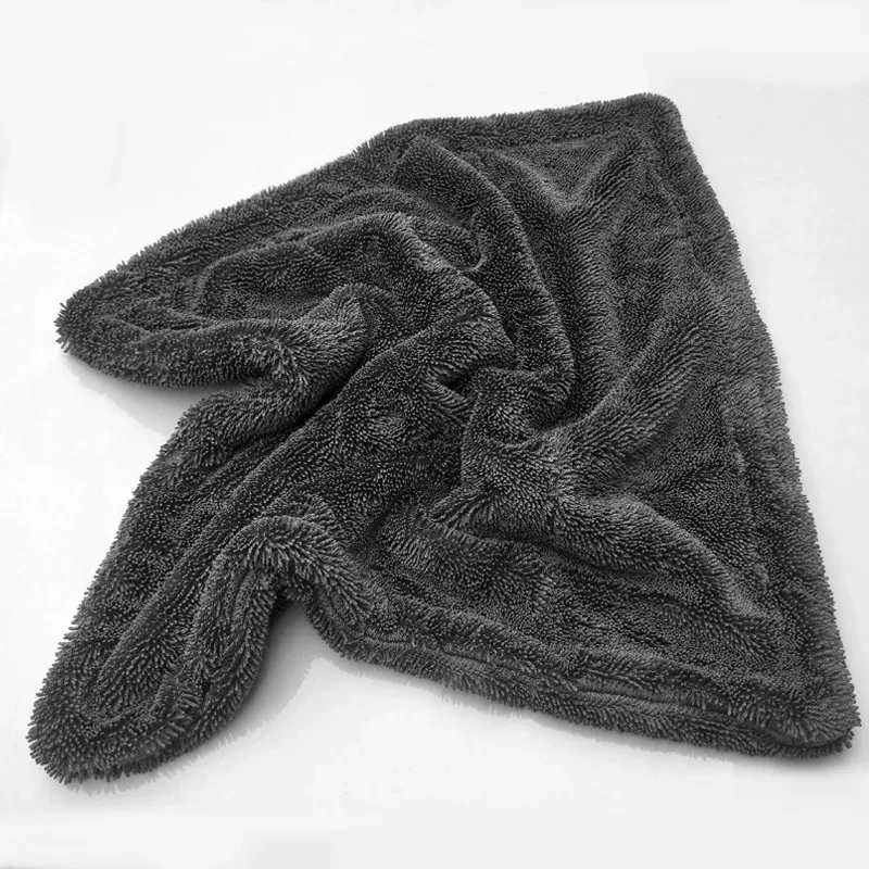 Premium Braided Microfiber Car Wash Cloth for Scratch-Free Cleaning