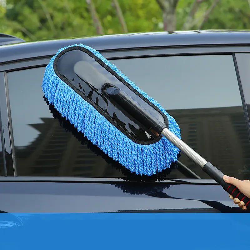 Extendable Vehicle Dusting Broom for Fast Exterior Cleaning