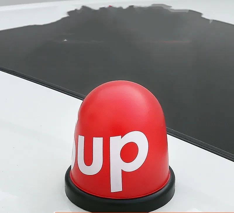 Creative Car Roof Ornament with 3M Adhesive for Stylish Decoration
