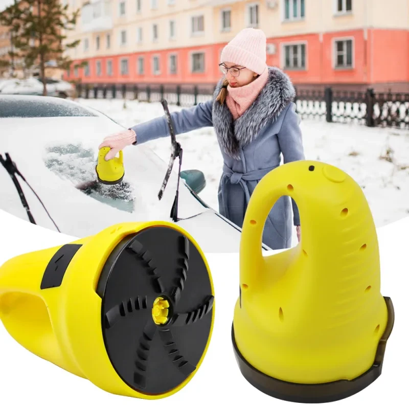 Hand-Free Winter Ice Remover for Cars – USB Powered Deicing Tool