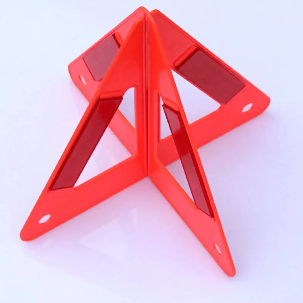 Automobile Safety Triangle Warning Sign β Reflective Emergency Frame