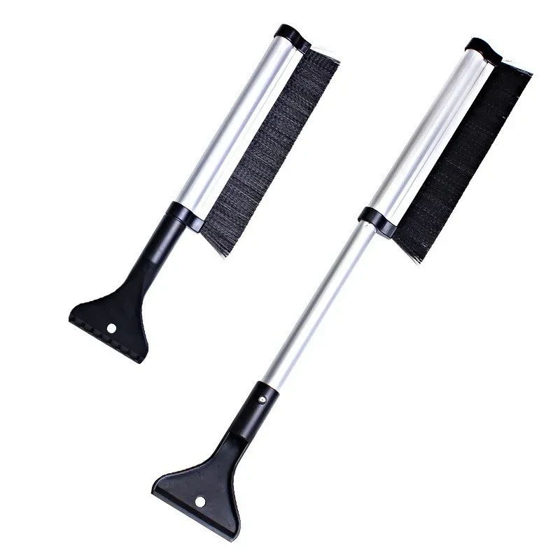 Extendable Aluminum Car Snow Shovel & Ice Scraper – Universal Telescopic Tool