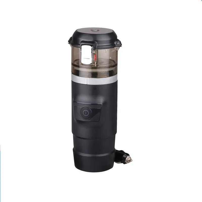 Car Moka Pot Coffee Maker – 60ml Heating via Cigarette Lighter