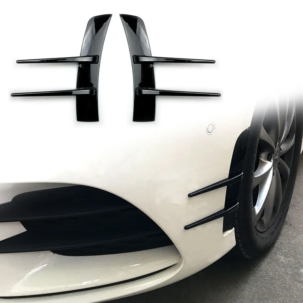 Universal Car Cross Wind Spoiler Plate – 12.5cm Decorative Pair