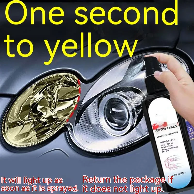 Car Headlight Restoration Gel – 100ml Clear Lens Repair Solution