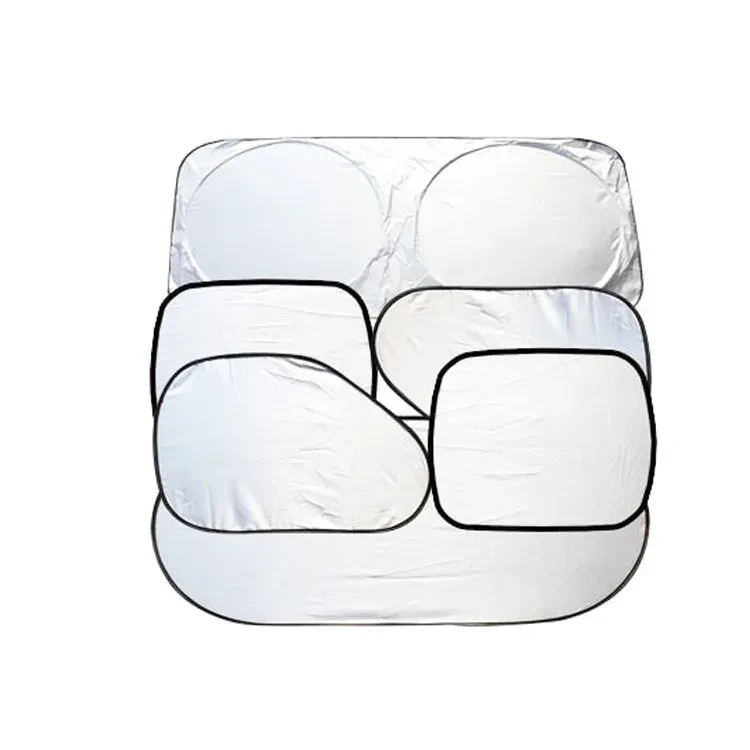 Silver-Coated Car Heat Shield Light Curtain for UV & Temperature Control