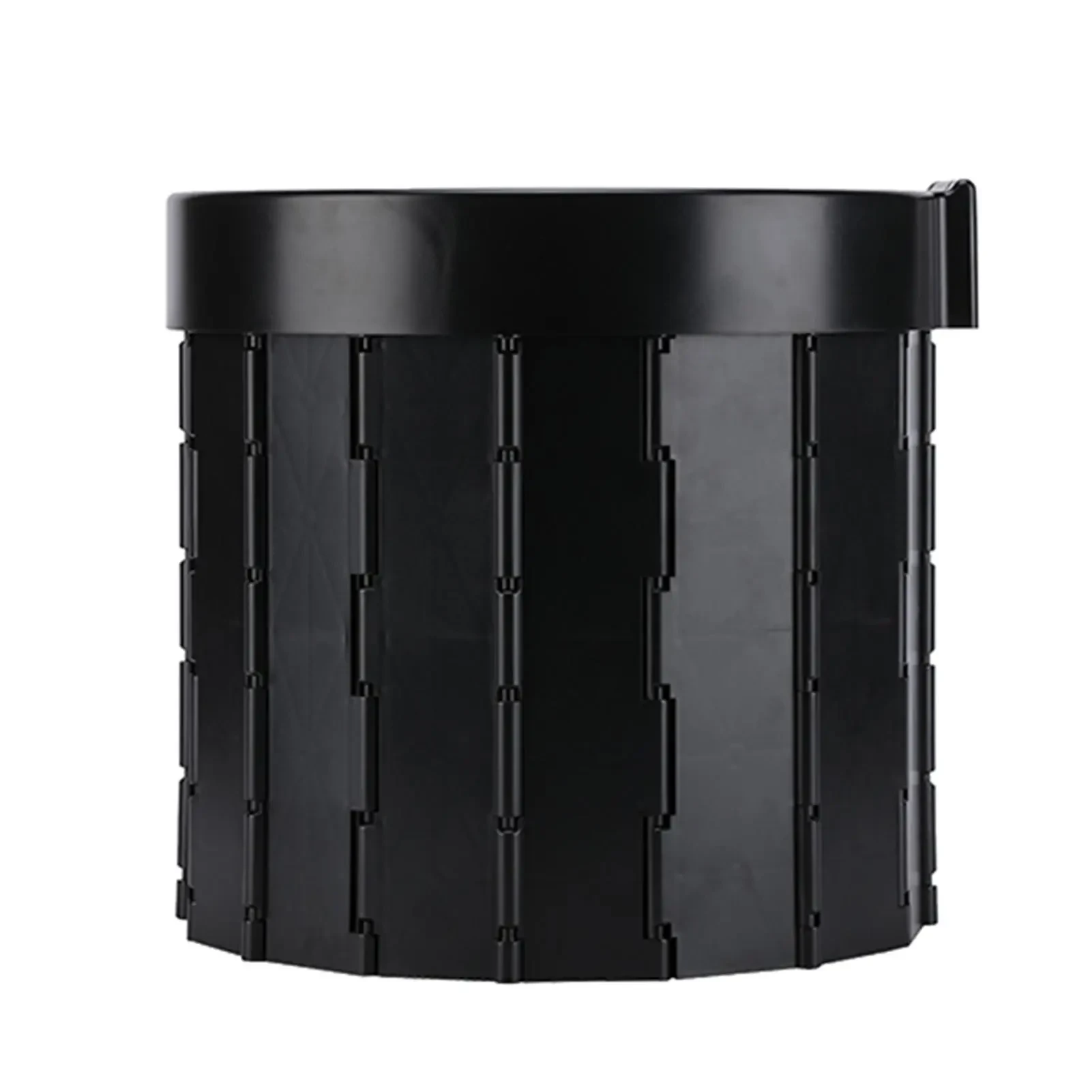 Portable Oval Car Toilet – Foldable Splash-Proof Travel Solution