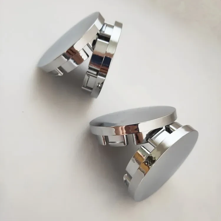 Universal ABS Plated Wheel Hub Center Caps for Car Rim Upgrade