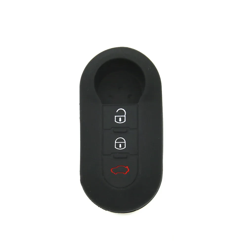 3-Key Silicone Car Key Cover for Boyue – Shock & Scratch Protection