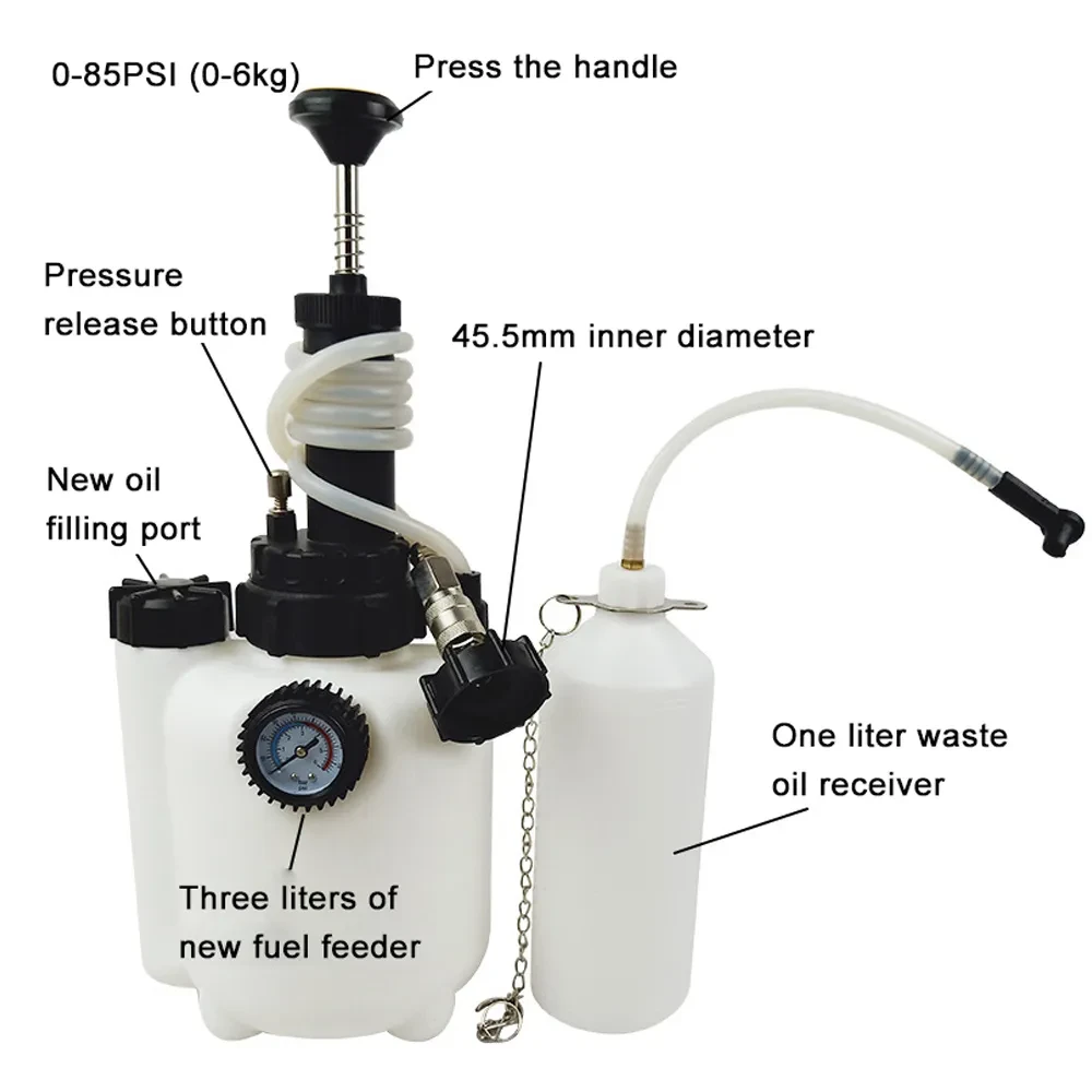 3L Vehicle Brake Oil Refill Apparatus – Professional Maintenance Tool