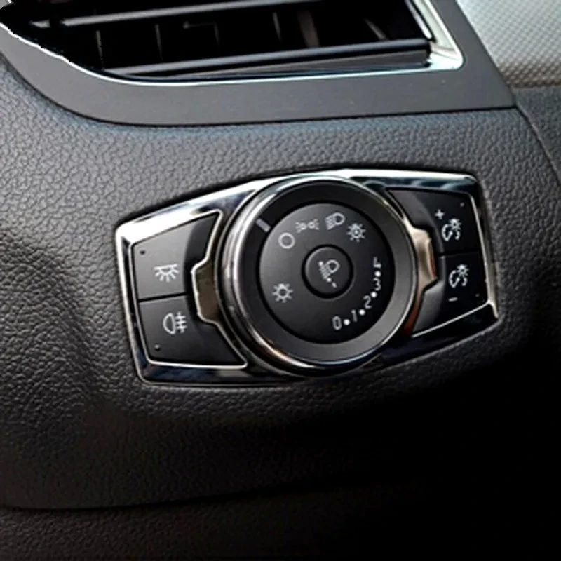 Stainless Steel Headlight Switch Trim – Ford Explorer Interior Accent