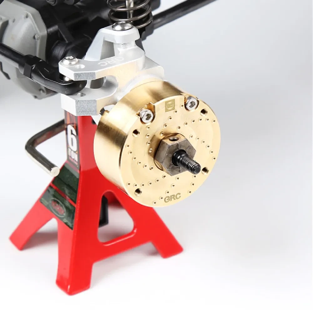 Brass Gearbox Side Cover – Metal Wave Box Accessory for Toy Axles