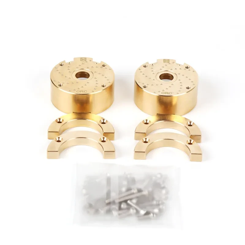 Brass Gearbox Side Cover – Metal Wave Box Accessory for Toy Axles