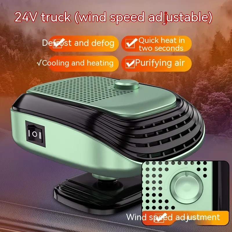 HeatPro 12V/24V Car & Truck Portable Quick-Warming Air Blower