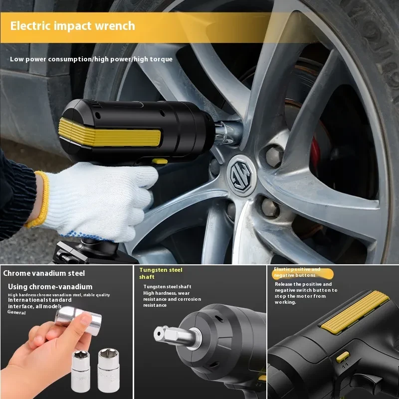 All-in-One Car Lift Kit – Electric Lithium Hydraulic Jack with Tools