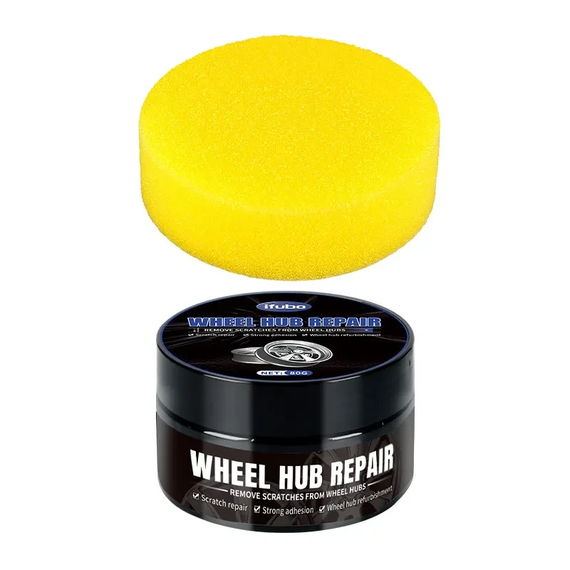 Wheel Rim Scratch Repair Wax 80g Multi-Action Cleaning Formula