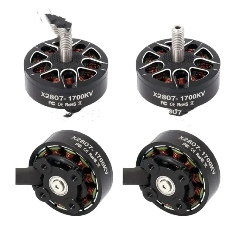 High-Performance Brushless DC Motor β 1300KV/1500KV/1700KV Black