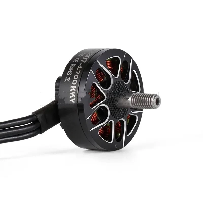 High-Performance Brushless DC Motor β 1300KV/1500KV/1700KV Black