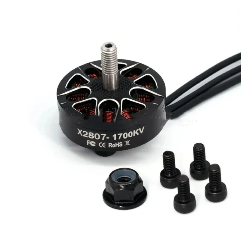 High-Performance Brushless DC Motor – 1300KV/1500KV/1700KV Black