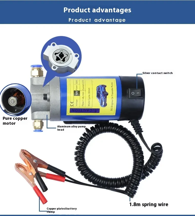 Rapid Palm-Size Oil Transfer Pump – Portable Engine Fluid Extractor