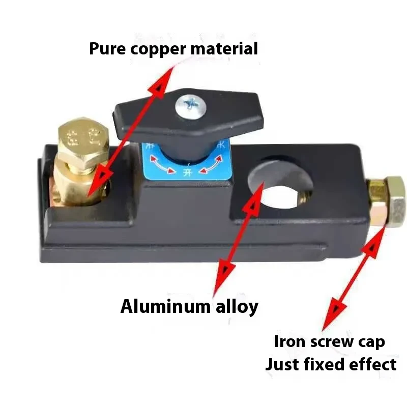 Universal Pure Copper Battery Cut-Off Switch for Secure Power Control