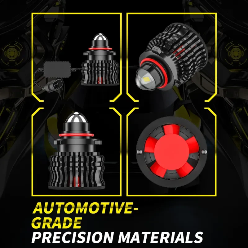 High-Intensity 60W LED Lens Fog Light 9005/9006 for Vehicle Upgrade