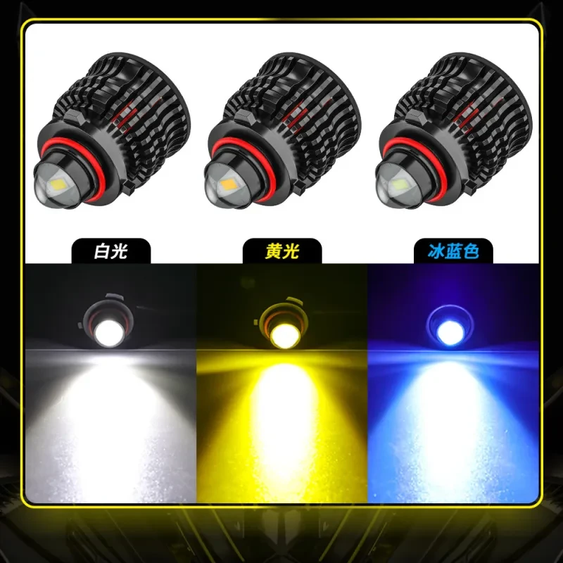 High-Intensity 60W LED Lens Fog Light 9005/9006 for Vehicle Upgrade