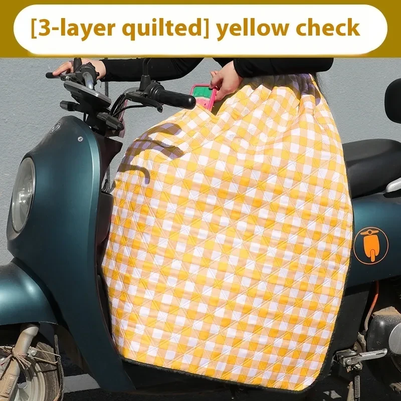 Thermal Windproof Riding Apron for Winter Electric & Motor Bikes