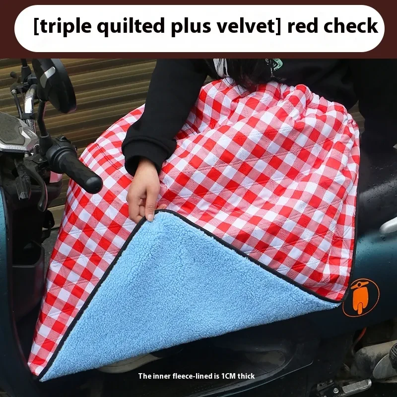 Thermal Windproof Riding Apron for Winter Electric & Motor Bikes