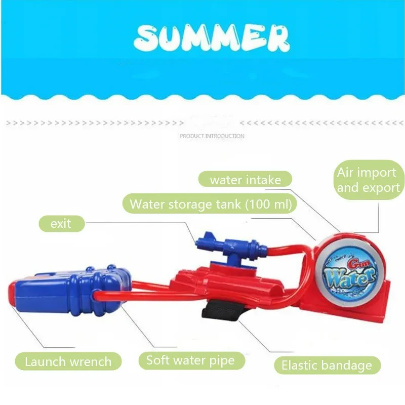 Wrist-Mounted Mini Water Gun for Kids