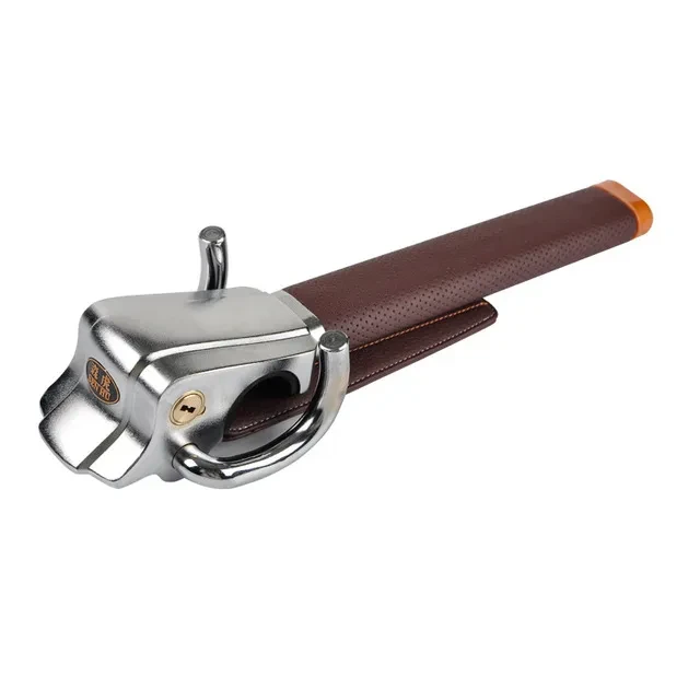 Triple-Lock Steel Steering Protector – Anti-Theft Car Security Device