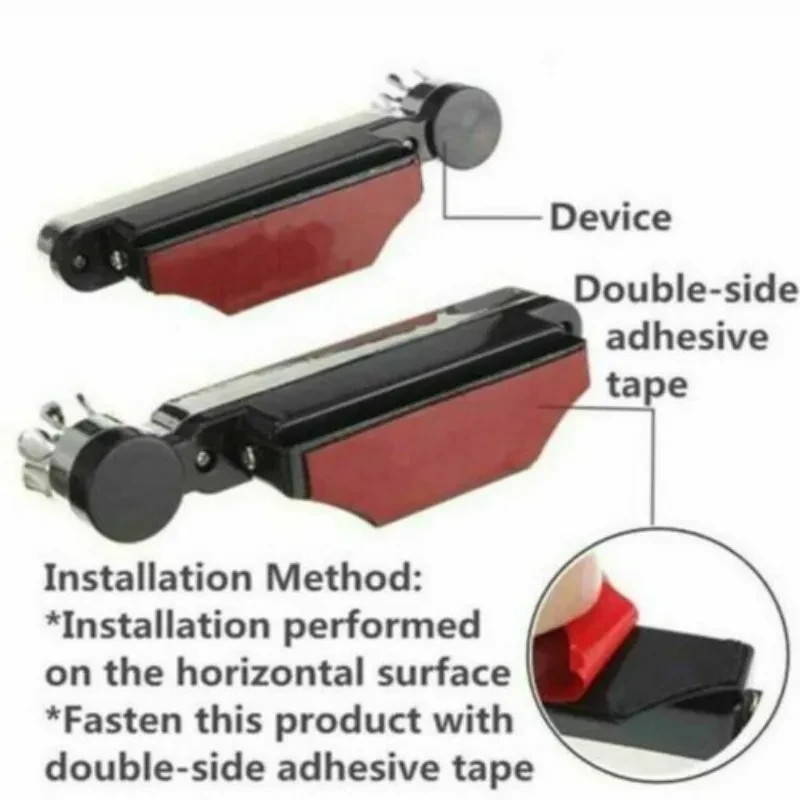 Wind-Powered LED Car DRL Lights – RGB Motorcycle Daytime Running Lamp