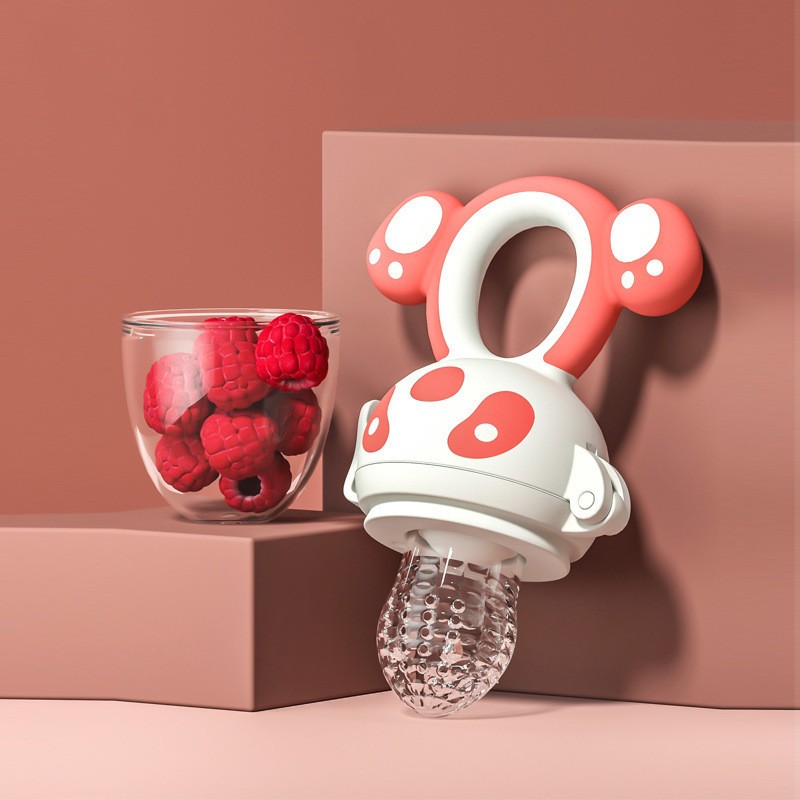 Silicone Baby Fruit Feeder & Teething Pacifier