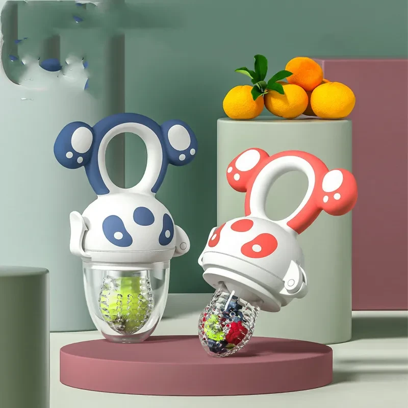 Silicone Baby Fruit Feeder & Teething Pacifier