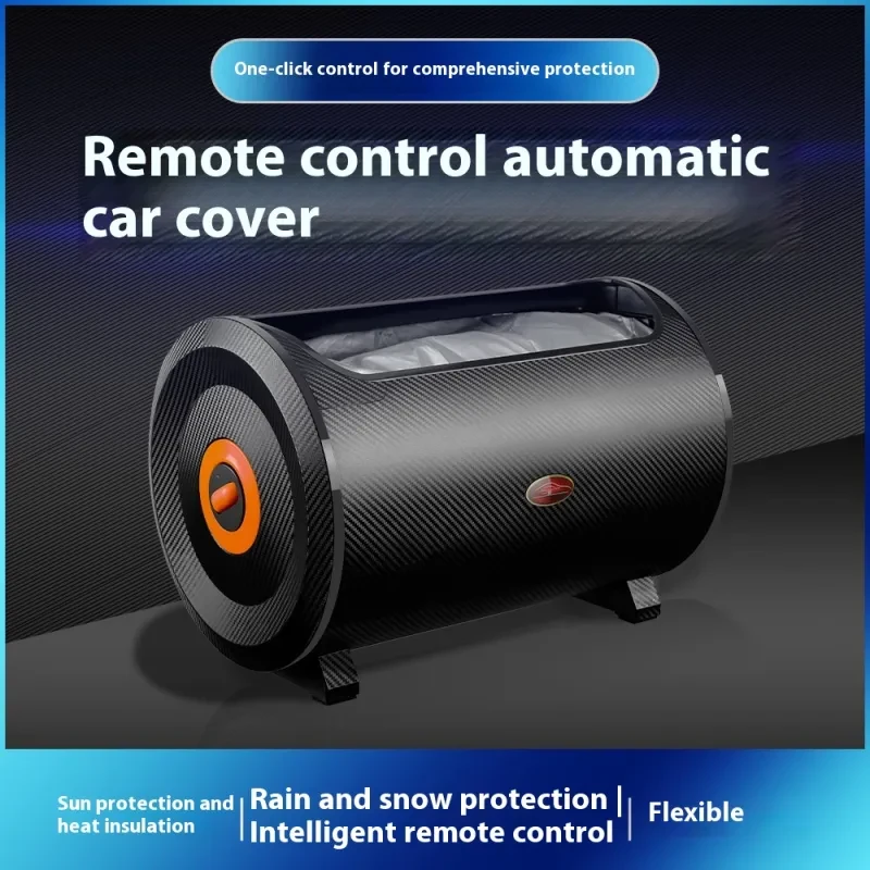 Silver Gray Full-Automatic Car Cover for SUVs – Polyester Taffeta