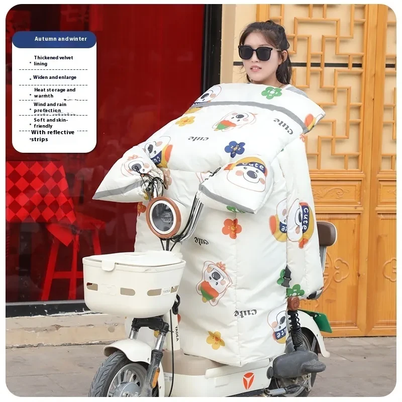 Adorable Fleece-Lined Windshield Shield – Winter Cover for E-Cars