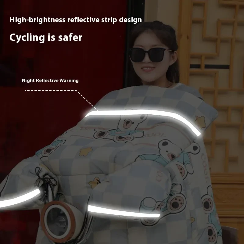 Adorable Fleece-Lined Windshield Shield – Winter Cover for E-Cars